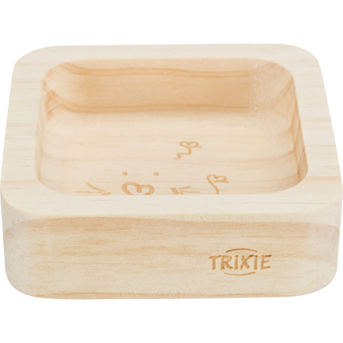 Tazón de madera, 60 ml/8 × 8 cm