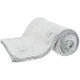 Nando blanket, soft fleece, 150 × 100 cm, light grey