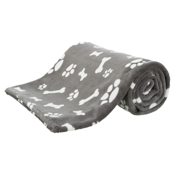 Kenny blanket, plush, 150 × 100 cm, grey