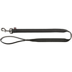 Softline Elegance leash, L–XL: 1.00 m/25 mm, black/graphite