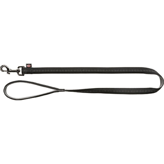 Softline Elegance leash, M–L: 1.00 m/20 mm, black/graphite