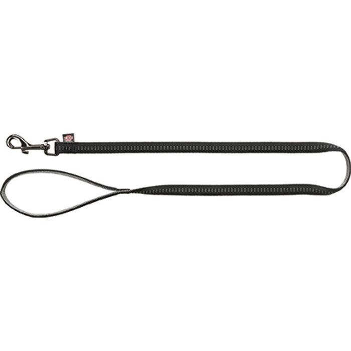 Softline Elegance leash, S: 1.00 m/15 mm, black/graphite