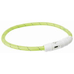 Flash light ring USB, XS–S: 35 cm/ø 7 mm, yellow