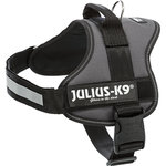 Arnés Julius-K9® Power, 1/L: 66–85 cm/50 mm, Antracita