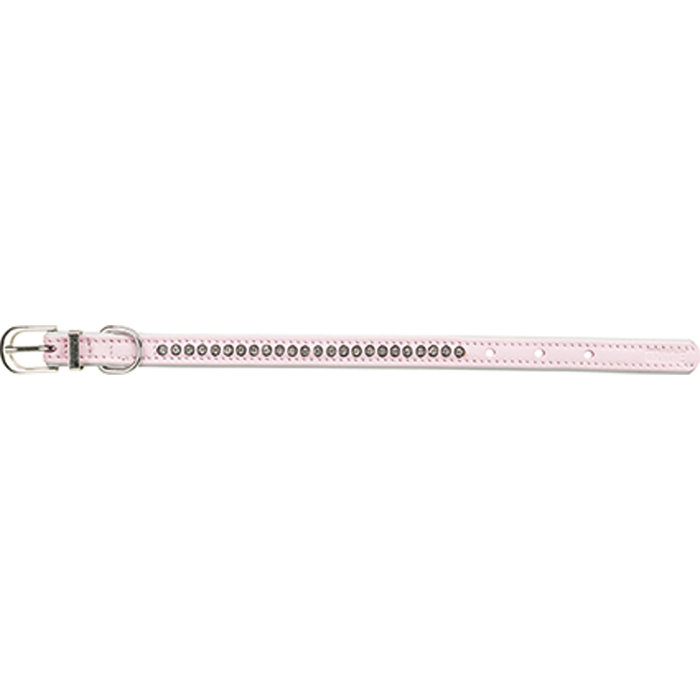 Collar Active Comfort con Piedrecitas, XXS–XS: 17–21 cm/12 mm, Rosa