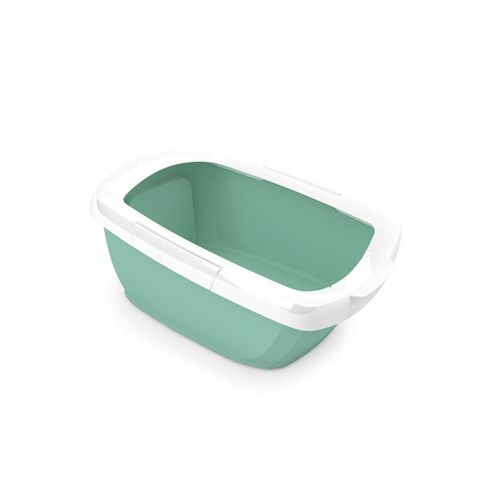 WC Gatos FUNNY, 62 x 49, 5 x 33 cm, Blanco/Azul