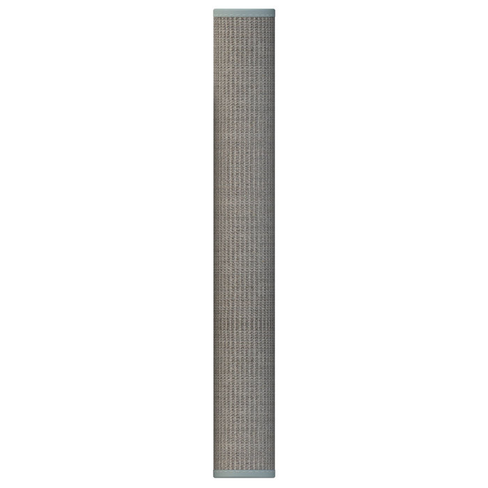 Poste de rascado con alfombra de sisal, ø 9 × 68 cm, Gris