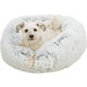 Cama Harvey, redonda, ø 80 cm, Blanca-Negra