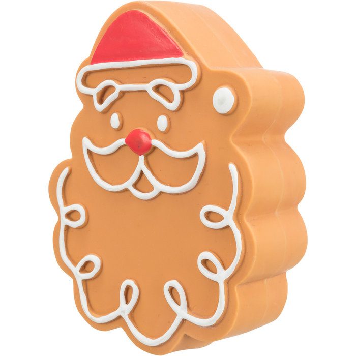 Figura navideña de pan de jengibre, látex, 11 cm, surtido