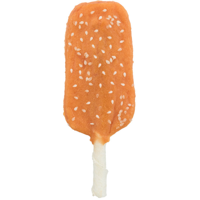 Denta Fun Chicken Pop a granel con sésamo, 12 cm, 46 g