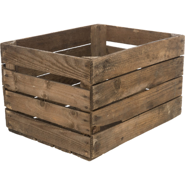 Wooden crate, 50 × 30 × 40 cm