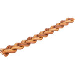 Chewing braid with bull pizzle, bulk, 25 cm, 58 g