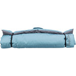 Manta Viaje Samoa Classic, Azul hielo/Gris, 85 × 70 cm
