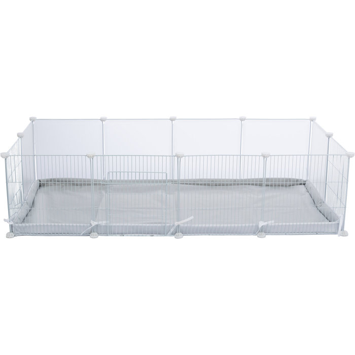 Base for indoor enclosure #62460, 140 × 70 cm, grey/white