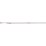 Premium adjustable leash, double-layered, XS: 2.00 m/10 mm, light lilac
