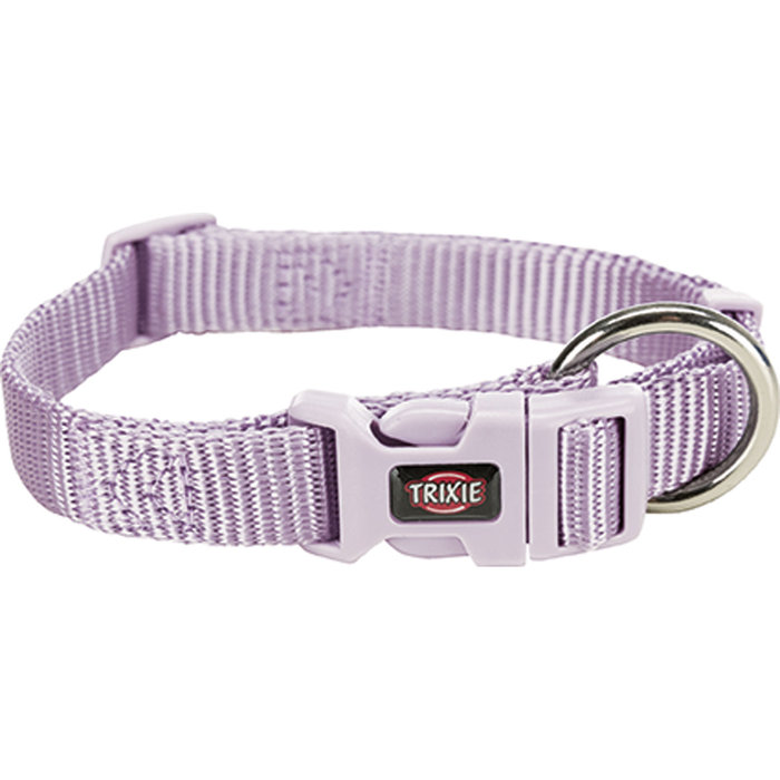 Premium collar, XXS–XS: 15–25 cm/10 mm, light lilac