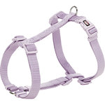 Premium H-harness, L: 60–87 cm/25 mm, light lilac