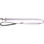 Premium leash, L–XL: 1.00 m/25 mm, light lilac
