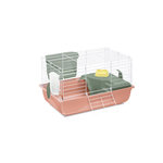 Jaula Roedor RONNY 80, 2ND LIFE, 60.5x40.5x36cm, Blanco/Azul