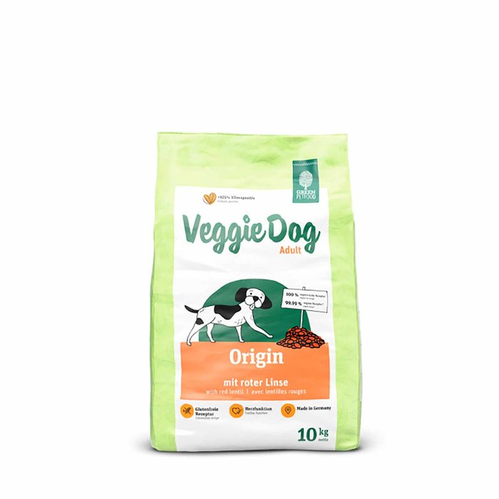 Dog Bag VeggieDog Origin, GREEN FOOD, 5x900g