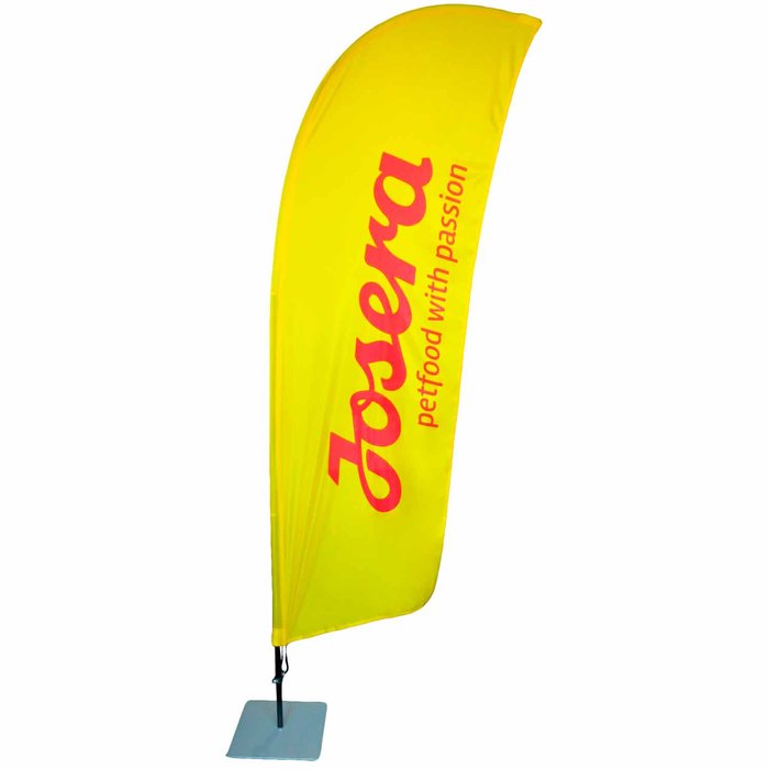 JOSERA banner with foot