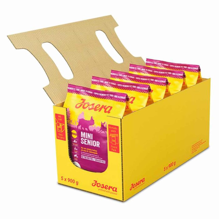 Pack Sacos Perro MiniSenior, JOSERA, 5x900 g