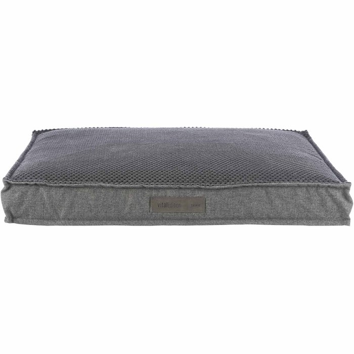 Eliano Vital cushion, square, 110 × 70 cm, Grey