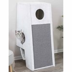 Scratching Post for wall mounting, 110 cm, Light Grey