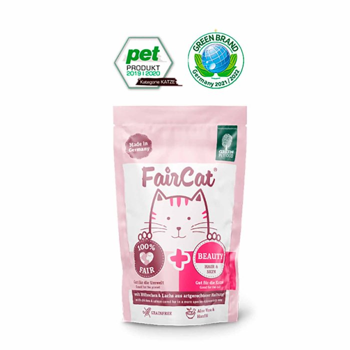 Sobre Gato FairCat Beauty, GREEN PETFOOD, 85 g