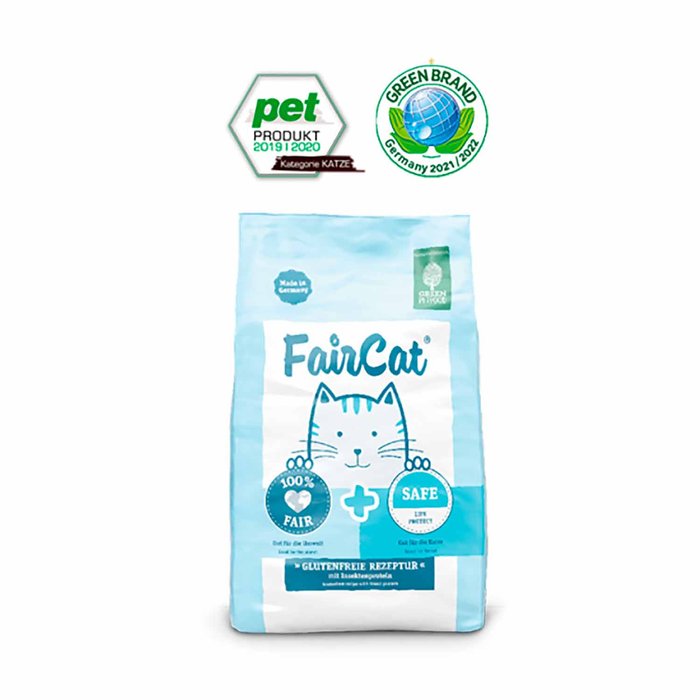 FairCat Safe Cat Bag, GREEN FOOD, 300g