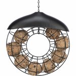 Comedero para Bolas de Grasa, negro, ø 24 x 8 cm