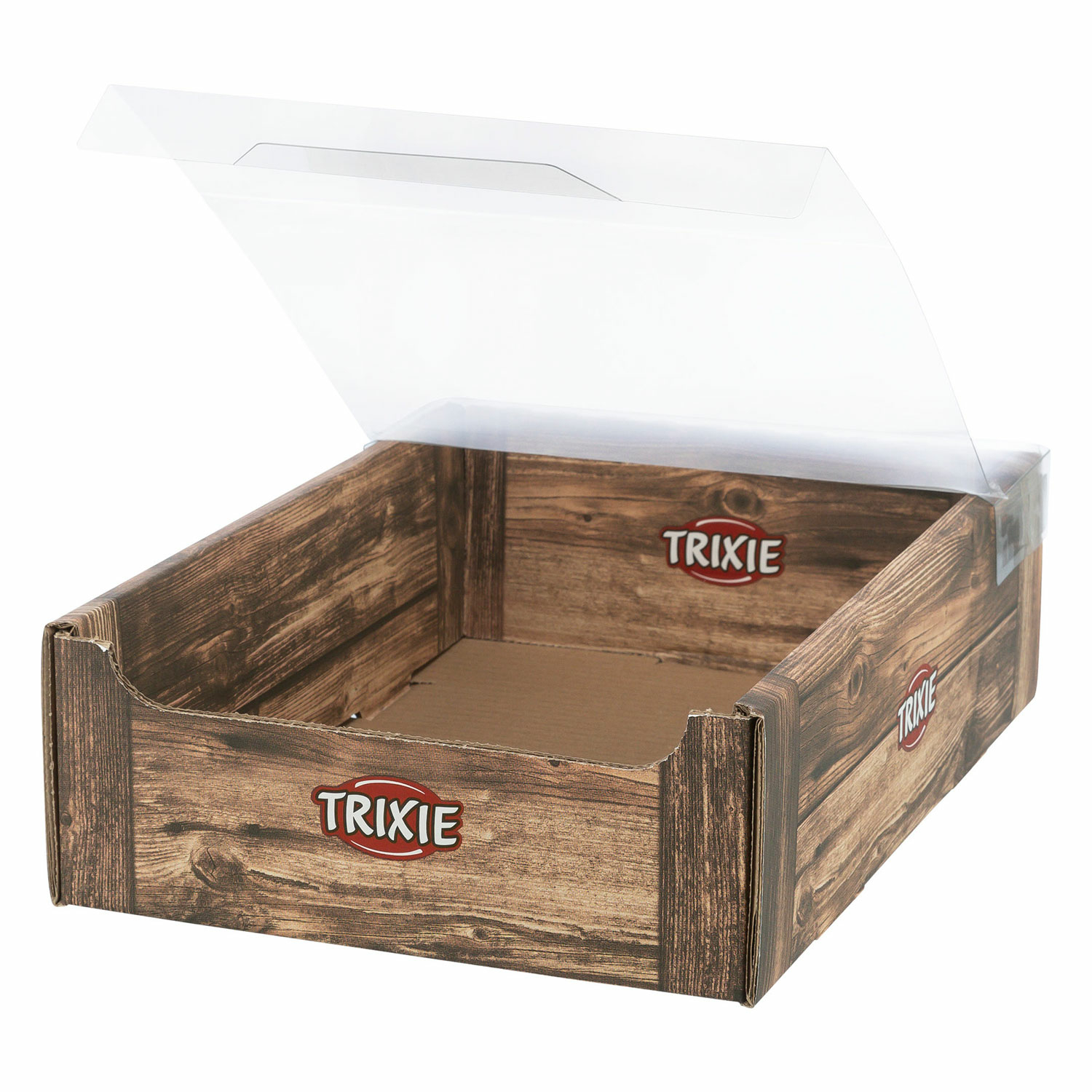 Lámina tapa caja cartón madera, medidas 24,5 x 10 x 34,5