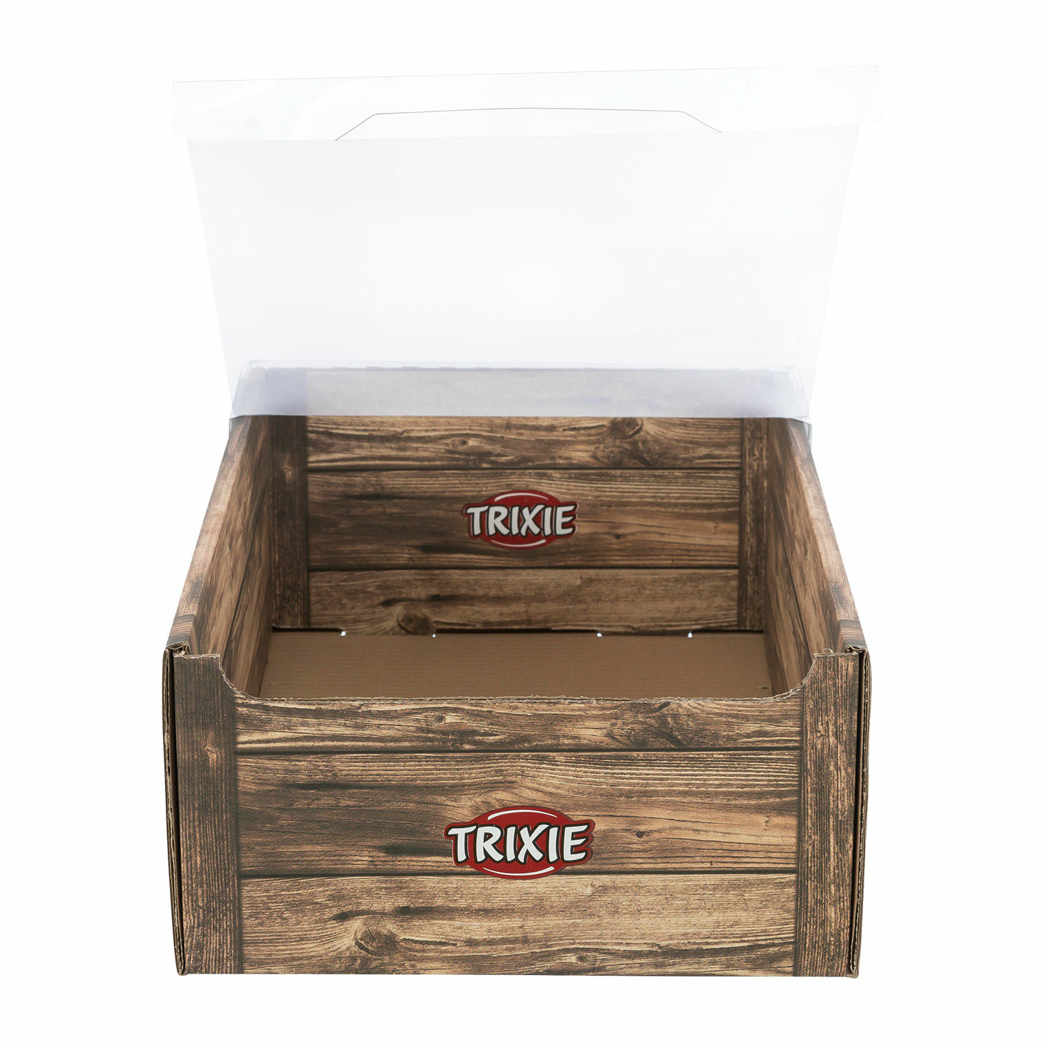 Lámina tapa caja cartón madera, medidas 24,5 x 10 x 34,5