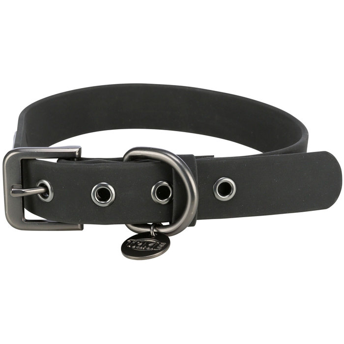 CityStyle Collar, PVC, S–M: 30–37 cm/20 mm, Negro