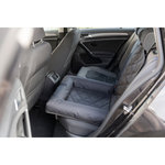 Asiento para coches, 61 × 10 × 50 cm, Negro