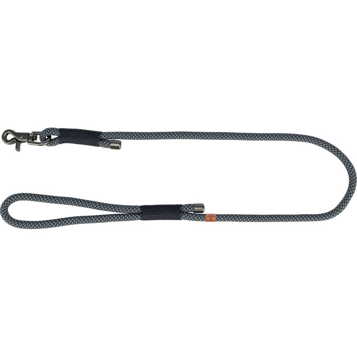 Soft Rope Correa, XS–S, 1,20 m/ø 6 mm, Negro/Gris