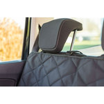 Asiento para coches, doble, doble, 95 × 10 × 50 cm, Negro