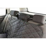 Asiento para coches, doble, doble, 95 × 10 × 50 cm, Negro