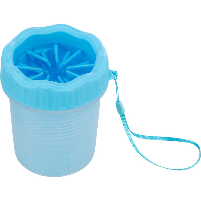 Limpiapatas, Silicona/PP, S–M, Azul