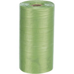 Bolsitas Basura para Perros, materiales reciclados, 4 rollo de 20 bolsas, Verde