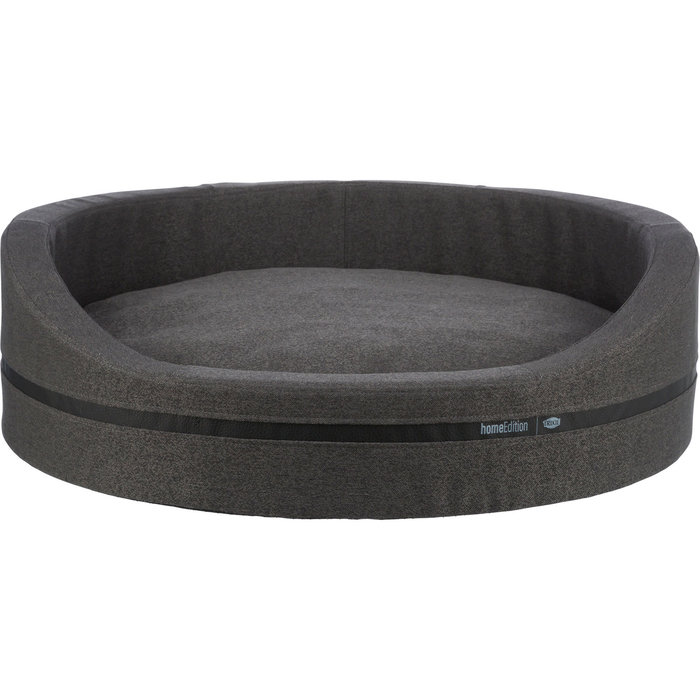Cama CityStyle, oval, 80 × 65 cm, dark Gris