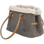Bolsa Rachel, 25 × 30 × 40 cm, Gris/Marrón Claro