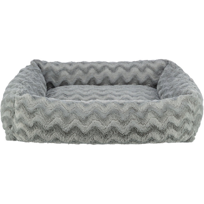 Cama Vital Loki, materiales reciclados, cuadrado, 100 × 70 cm, Gris