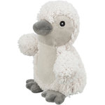 Pingüino, felpa, materiales reciclados, 24 cm
