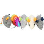 Ratón, felpa, catnip, 7 cm