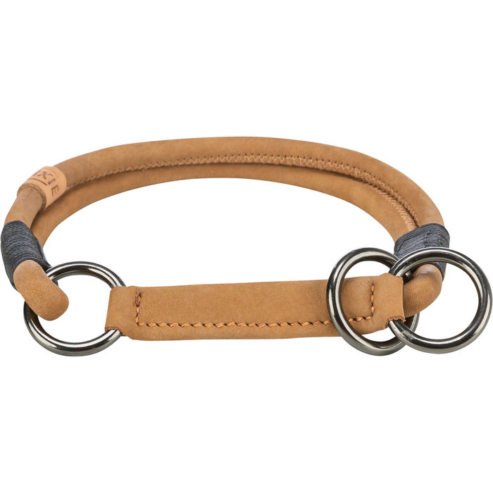 BE NORDIC Collar de Educación, cuero, XL: 60 cm/ø 10 mm