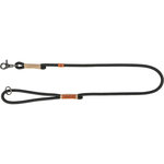 BE NORDIC Correa, S–M: 1.00 m/ø 8 mm, Negro/Arena