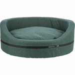 Cama CityStyle, oval, 65 × 55 cm, Verde Oscuro