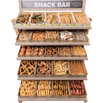 Snack Bar para colgar productos, 127x185x59 cm