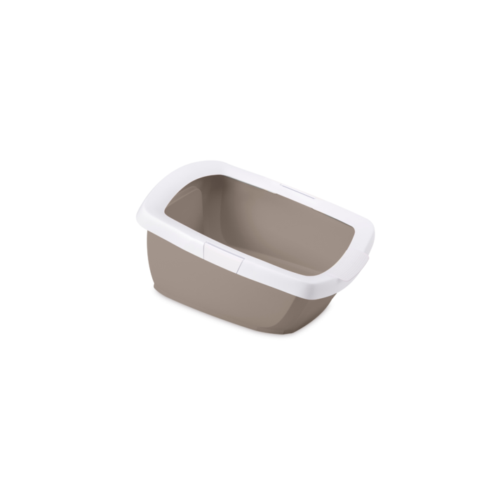 Bandeja higiénica FUNNY JUNIOR, 57x43x28,5 cm, Gris